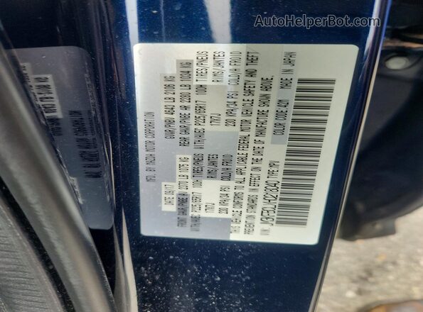 JM3KFBCLXH0218040 2017 MAZDA CX-5 Blue VIN sticker view