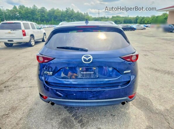 JM3KFBCLXH0218040 2017 MAZDA CX-5 Blue Rear view