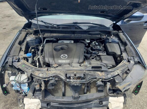 JM3KFBCLXH0218040 2017 MAZDA CX-5 Blue Engine compartment view