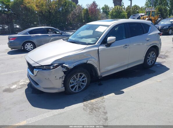 JM3KFBCLXS0565178 2025 MAZDA CX-5 Gray Առջևի ձախ երեք քառորդ տեսարան
