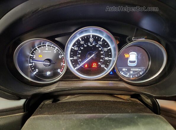 JM3KFBCM0L1843932 2020 MAZDA CX-5 White Սարքավորումների վահանակի տեսք