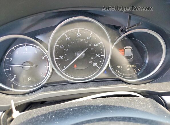 JM3KFBCM0M0405970 2021 MAZDA CX-5 Gray Вид щитка приладів