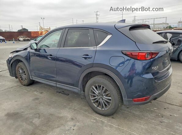 JM3KFBCM0M0441593 2021 MAZDA CX-5 Blue უკანა მარცხენა