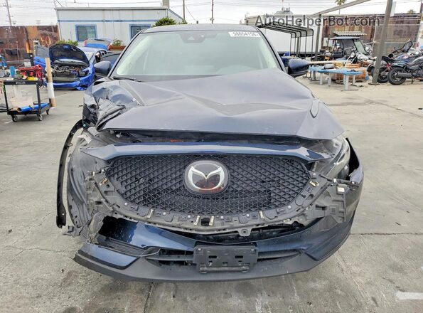 JM3KFBCM0M0441593 2021 MAZDA CX-5 Blue წინა ხედი