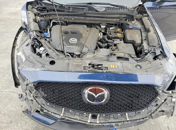 JM3KFBCM0M0441593 2021 MAZDA CX-5 Blue უკანა სალონის ხედი