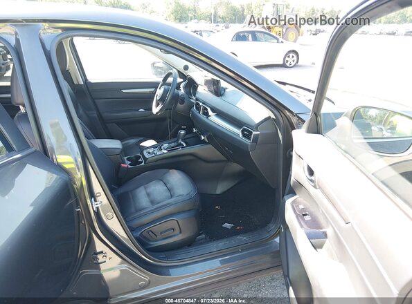 JM3KFBCM0M1336384 2021 MAZDA CX-5 Gray Widok wnętrza z przodu