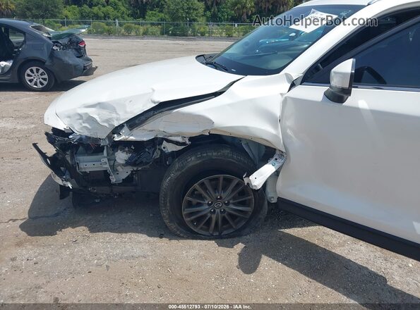 JM3KFBCM0M1430197 2021 MAZDA CX-5 White Դիմացի տեսք