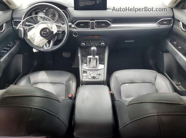 JM3KFBCM0M1465872 2021 MAZDA CX-5 Blue Вид панелі приладів