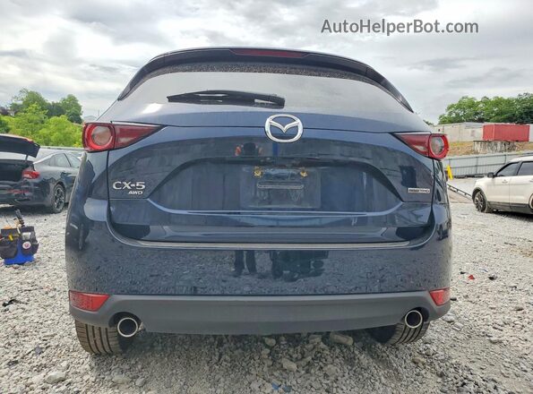 JM3KFBCM0M1465872 2021 MAZDA CX-5 Blue Вид ззаду