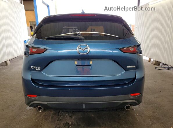 JM3KFBCM0N1581428 2022 MAZDA CX-5 Blue Вид ззаду