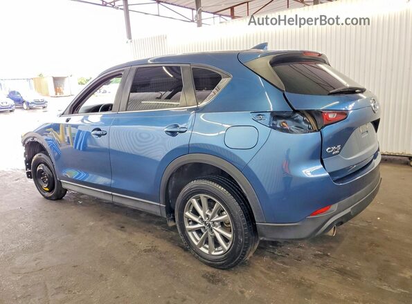 JM3KFBCM0N1581428 2022 MAZDA CX-5 Blue Задня ліва чверть