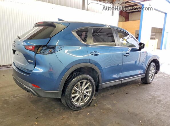 JM3KFBCM0N1581428 2022 MAZDA CX-5 Blue Задня права чверть