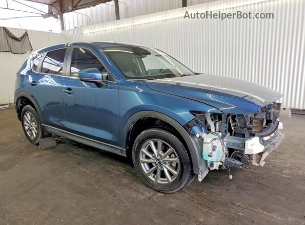 JM3KFBCM0N1581428 2022 MAZDA CX-5 Blue Передня права чверть