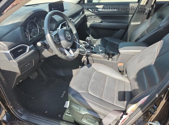 JM3KFBCM0N1633852 2022 MAZDA CX-5 Black Widok wnętrza z przodu