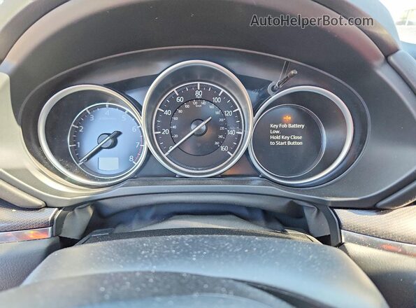 JM3KFBCM0R0398638 2024 MAZDA CX-5 Blue ხელსაწყოთა პანელის ხედი