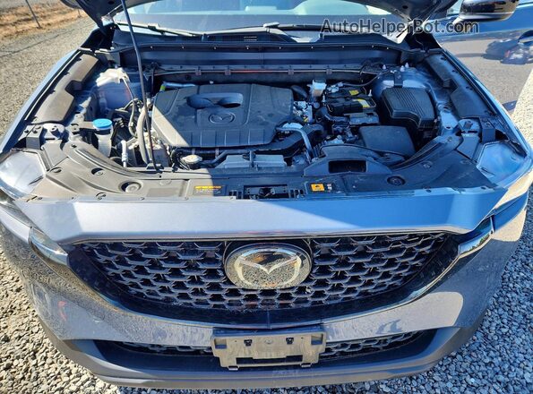 JM3KFBCM0R0398638 2024 MAZDA CX-5 Blue ძრავის განყოფილების ხედი