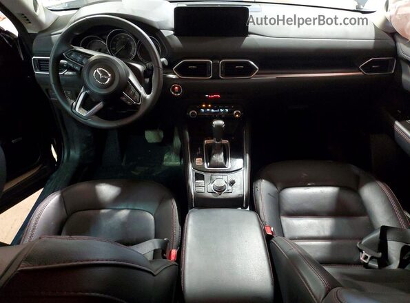 JM3KFBCM0S0583648 2025 MAZDA CX-5 Blue Вид панелі приладів