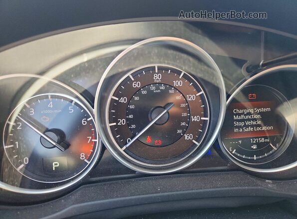 JM3KFBCM0S0685919 2025 MAZDA CX-5 Red ხელსაწყოთა პანელის ხედი