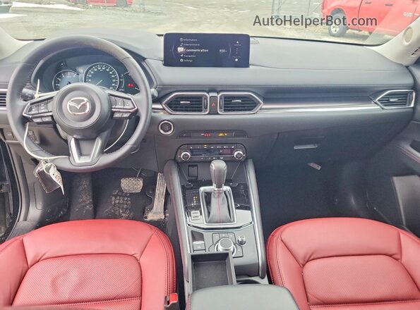 JM3KFBCM0S0757833 2025 MAZDA CX-5 Black Առջևի վահանակի տեսք