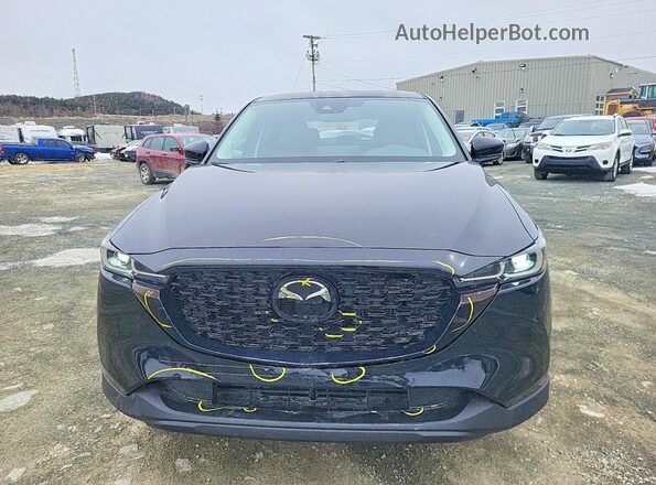 JM3KFBCM0S0757833 2025 MAZDA CX-5 Black Դիմացի տեսք