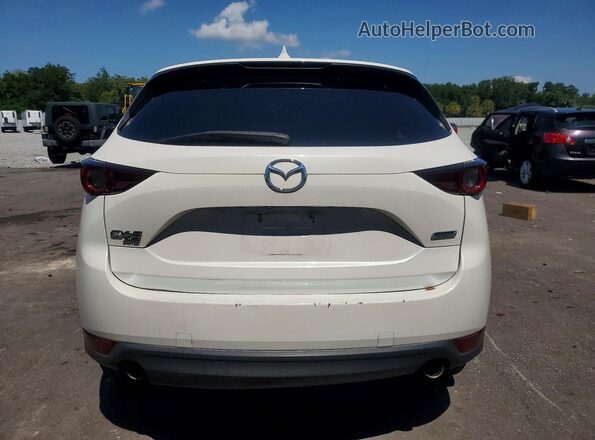JM3KFBCM1J0330420 2018 MAZDA CX-5 White Հետևի տեսք