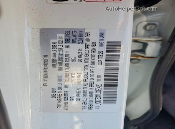 JM3KFBCM1J0330420 2018 MAZDA CX-5 White VIN կոդի պիտակի տեսք