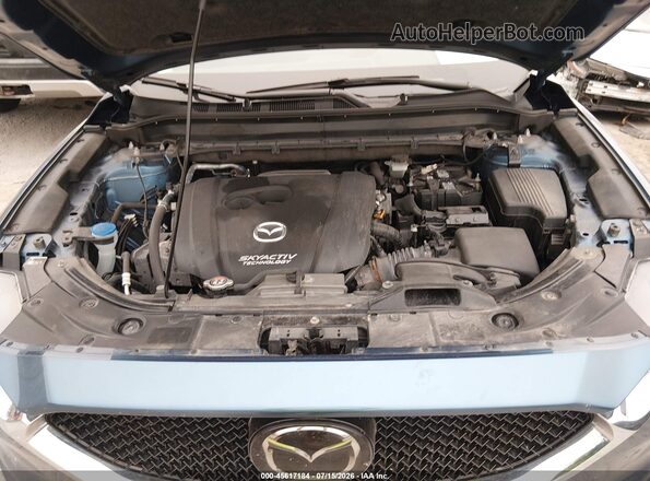 JM3KFBCM1K1587945 2019 MAZDA CX-5 Blue Вид ззаду