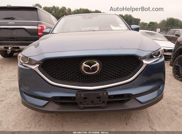 JM3KFBCM1K1587945 2019 MAZDA CX-5 Blue Вид задньої частини салону
