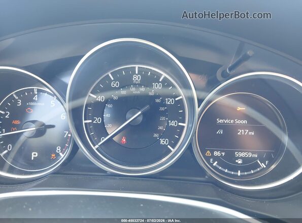 JM3KFBCM1M0413737 2021 MAZDA CX-5 Blue Հետևի նստատեղերի տեսք