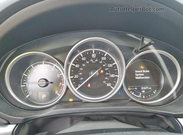 JM3KFBCM1P0104984 2023 MAZDA CX-5 Red Vista del cuadro de instrumentos