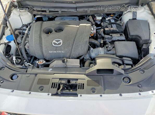 JM3KFBCM1P0220086 2023 MAZDA CX-5 White Vista del compartimento del motor
