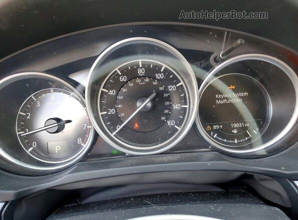 JM3KFBCM1P0220086 2023 MAZDA CX-5 White Vista del cuadro de instrumentos