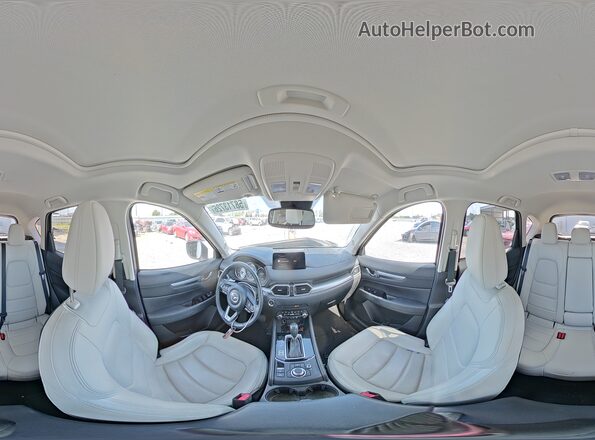 JM3KFBCM1P0220086 2023 MAZDA CX-5 White Vista interior de 360 grados