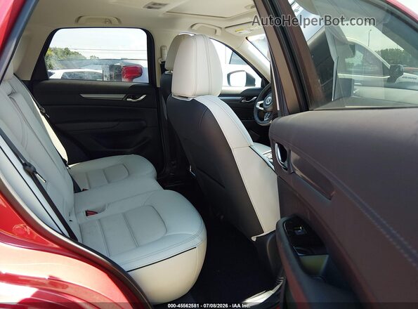 JM3KFBCM1S0742452 2025 MAZDA CX-5 Red VIN კოდის სტიკერის ხედი