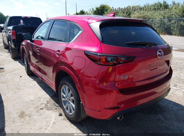 JM3KFBCM1S0742452 2025 MAZDA CX-5 Red უკანა მარცხენა