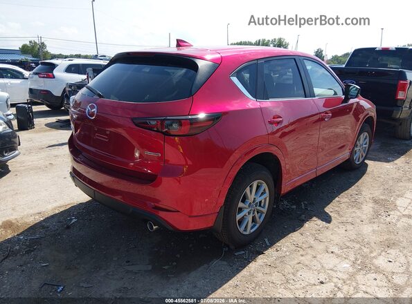 JM3KFBCM1S0742452 2025 MAZDA CX-5 Red უკანა მარჯვენა