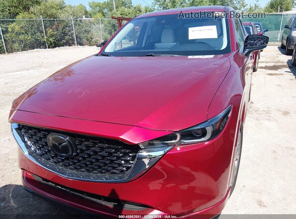 JM3KFBCM1S0742452 2025 MAZDA CX-5 Red ხელსაწყოთა პანელის ხედი