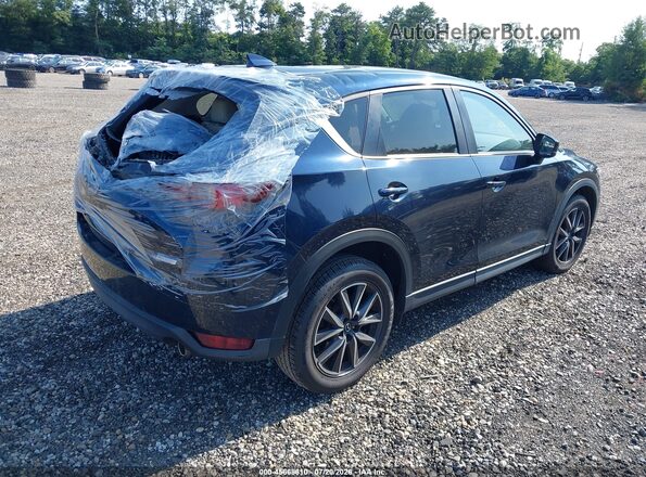 JM3KFBCM2J0302982 2018 MAZDA CX-5 Синий Задняя правая четверть