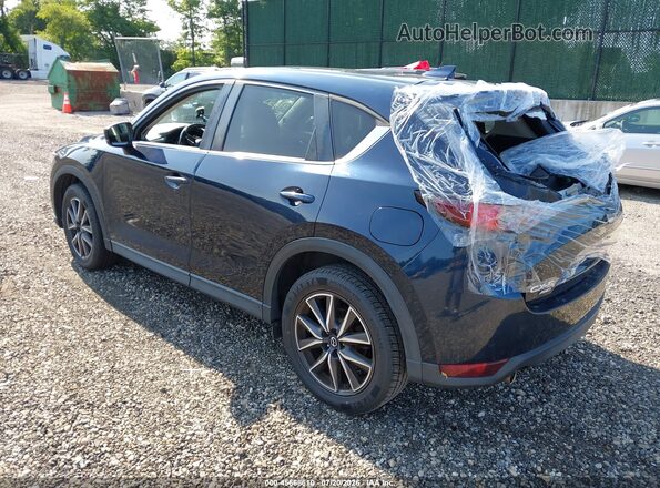 JM3KFBCM2J0302982 2018 MAZDA CX-5 Синий Задняя левая четверть