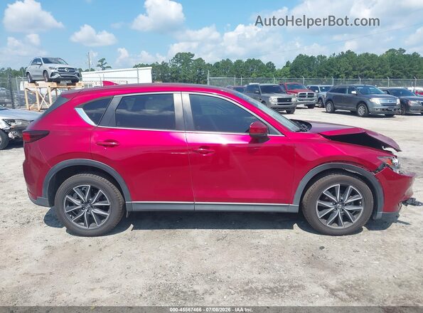 JM3KFBCM2J0340079 2018 MAZDA CX-5 Red Widok wnętrza z tyłu