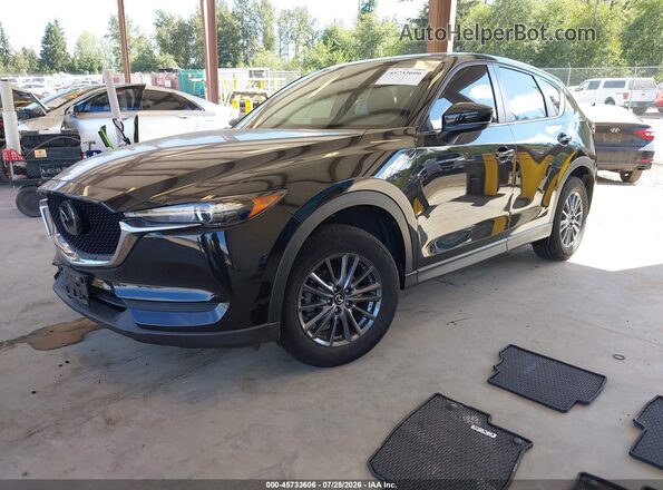 JM3KFBCM2L0730537 2020 MAZDA CX-5 Черный Передняя левая четверть