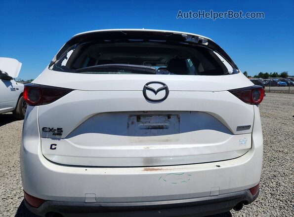 JM3KFBCM2L0759455 2020 MAZDA CX-5 White Rear view