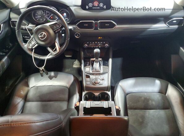 JM3KFBCM2L0845851 2020 MAZDA CX-5 Blue Dashboard view
