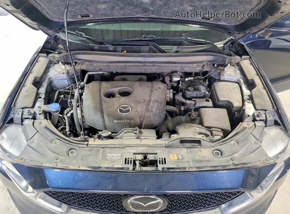 JM3KFBCM2L0845851 2020 MAZDA CX-5 Blue Engine compartment view