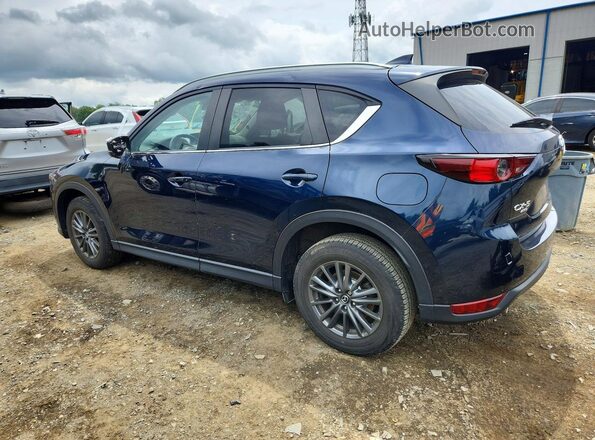 JM3KFBCM2M0476071 2021 MAZDA CX-5 Blue Հետևի ձախ