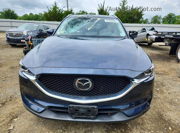 JM3KFBCM2M0476071 2021 MAZDA CX-5 Blue Դիմացի տեսք