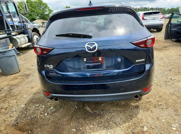 JM3KFBCM2M0476071 2021 MAZDA CX-5 Blue Հետևի տեսք