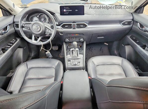 JM3KFBCM2M0476071 2021 MAZDA CX-5 Blue Առջևի վահանակի տեսք