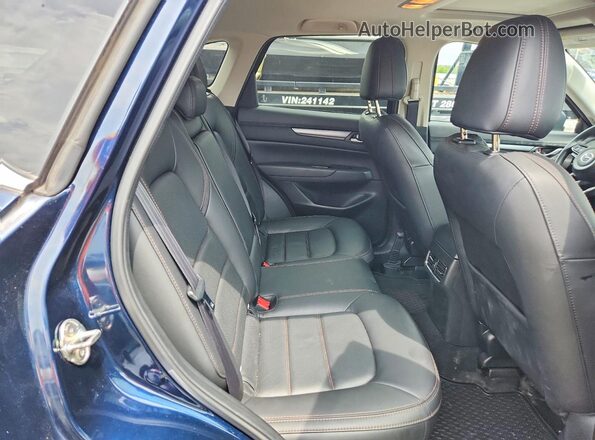 JM3KFBCM2M0476071 2021 MAZDA CX-5 Blue Սալոնի հետևի տեսք