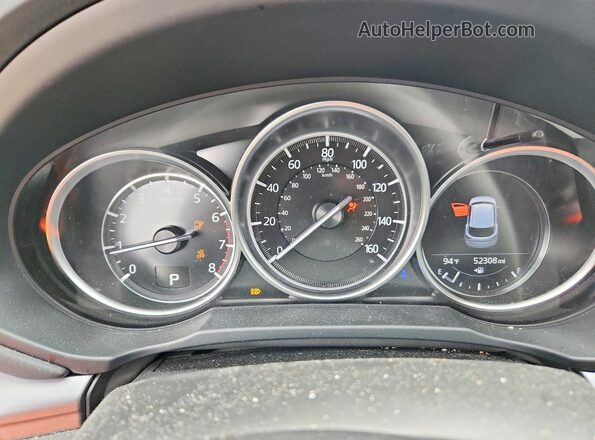 JM3KFBCM2M0476071 2021 MAZDA CX-5 Blue Սարքավորումների վահանակի տեսք